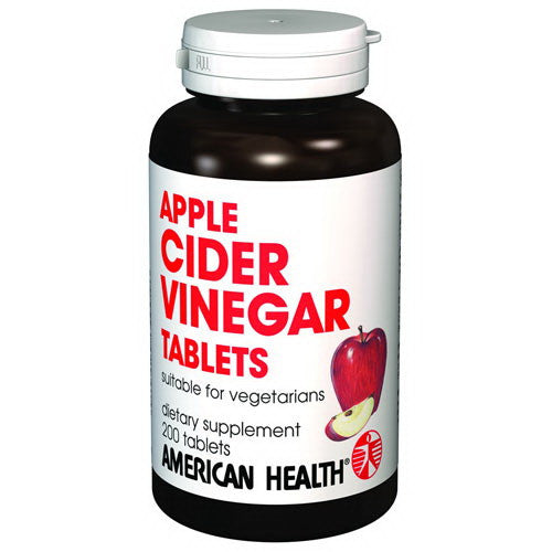American Health Apple Cider Vinegar Tablets, 200 Ea